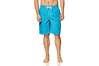 Kanu Surf Men's Barracuda Swim Trunks (Regular & Extended Sizes)